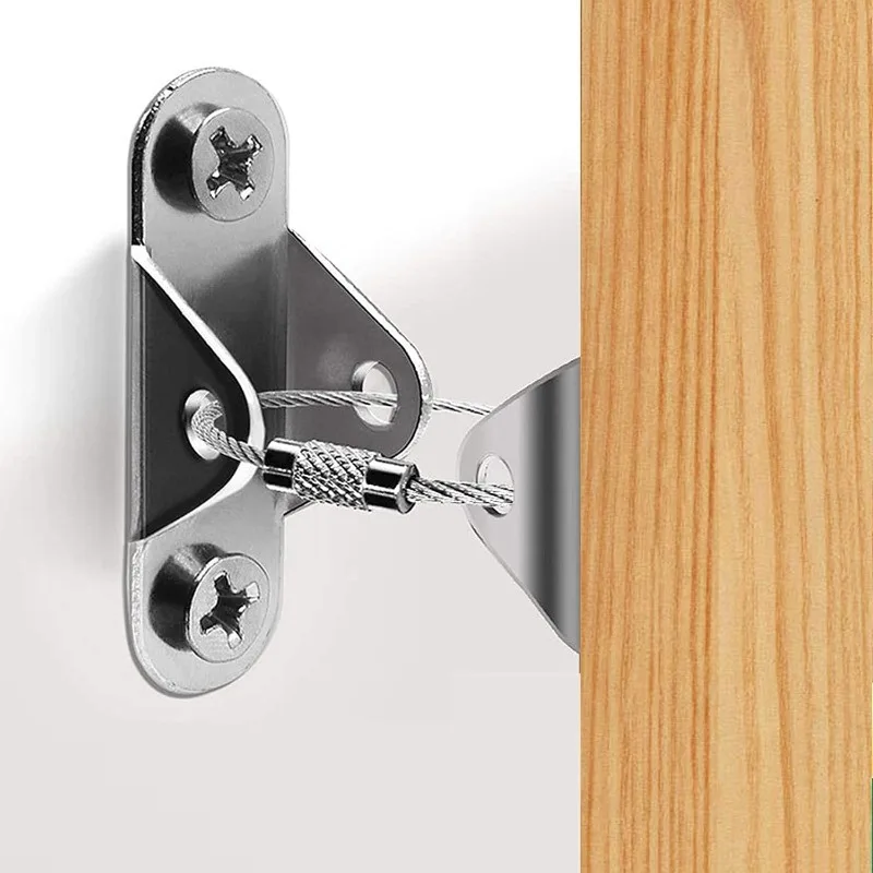 Earthquake Anchor Strap - 6 Sets Anti Tip Furniture Anchors