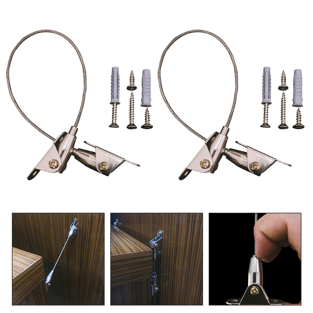2Sets Heavy Duty Furniture Str - đánh giá và giá Earthquake Anchor Strap