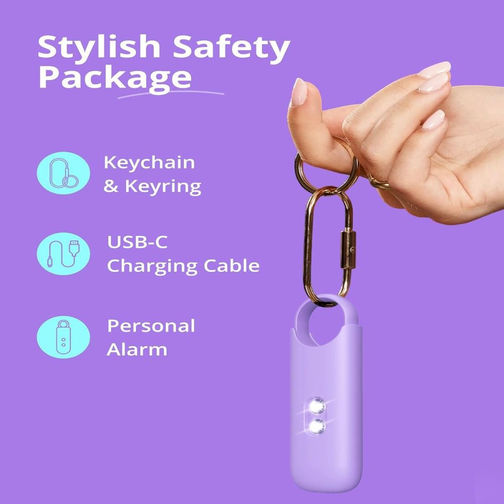 130dB Personal Safety Alarm wi - đánh giá và giá Personal Alarm Keychain