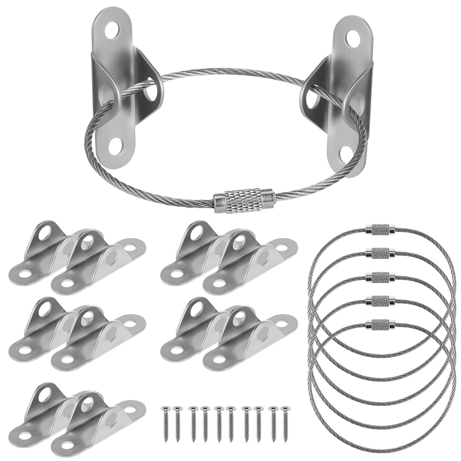 6 Sets Heavy-Duty Anti-Tip Fur - đánh giá và giá Earthquake Anchor Strap